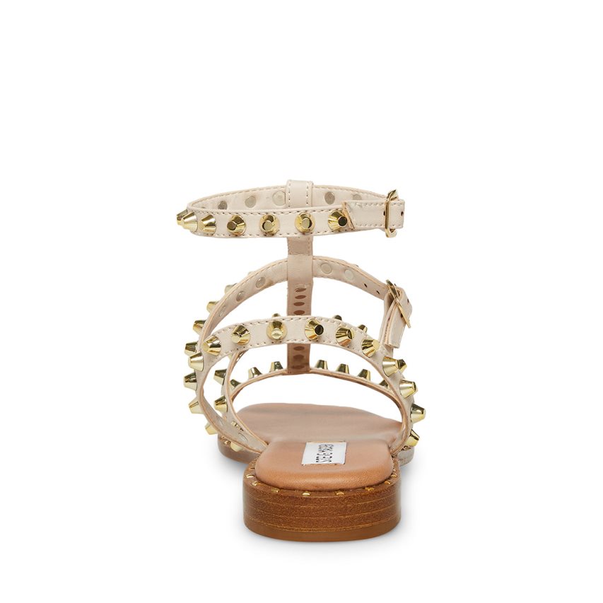 Sandalias Planas Steve Madden Sunnie Mujer Beige | ES DZ3082